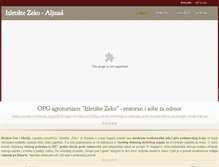 Tablet Screenshot of konoba-zeko.net